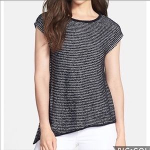 NWT Eileen Fisher organic cotton striped Tunic